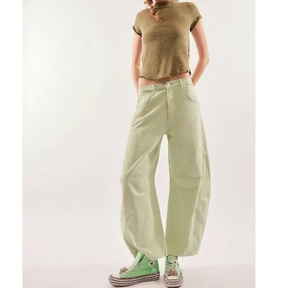 NEW Nan-Ku Couture Free People Cruise Studded Spring Mint Green High Top Sneaker - Picture 2 of 11